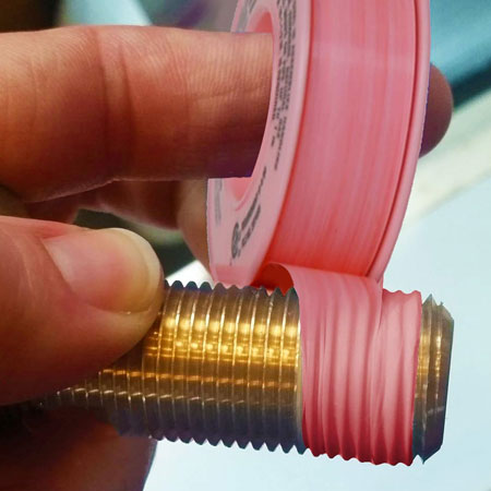 Pink PTFE Tape